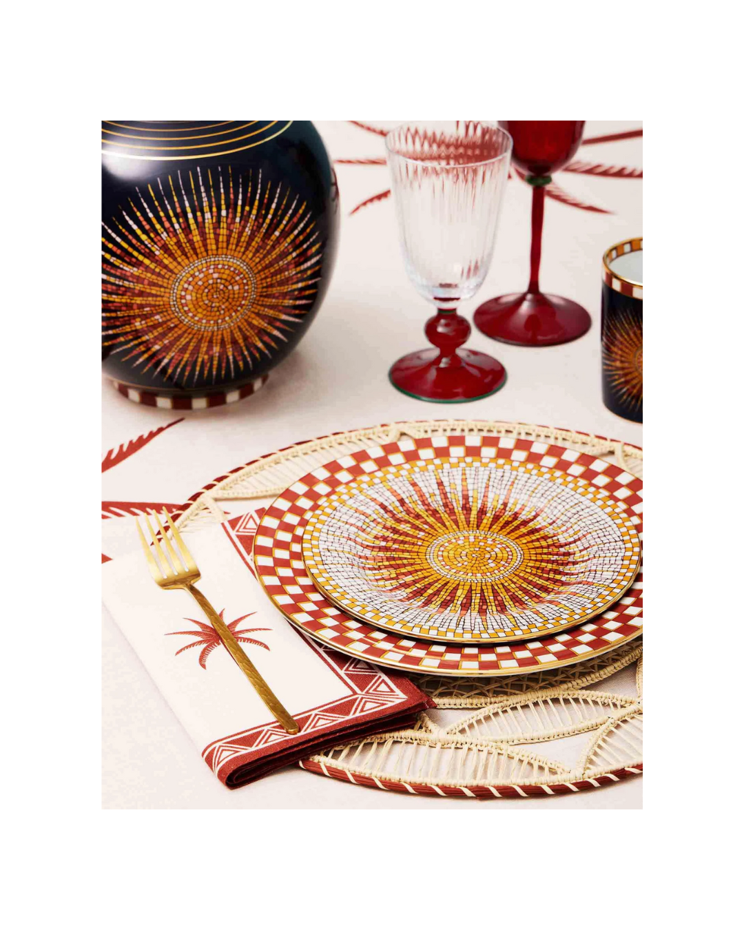 Raffia Placemats Set Of 2