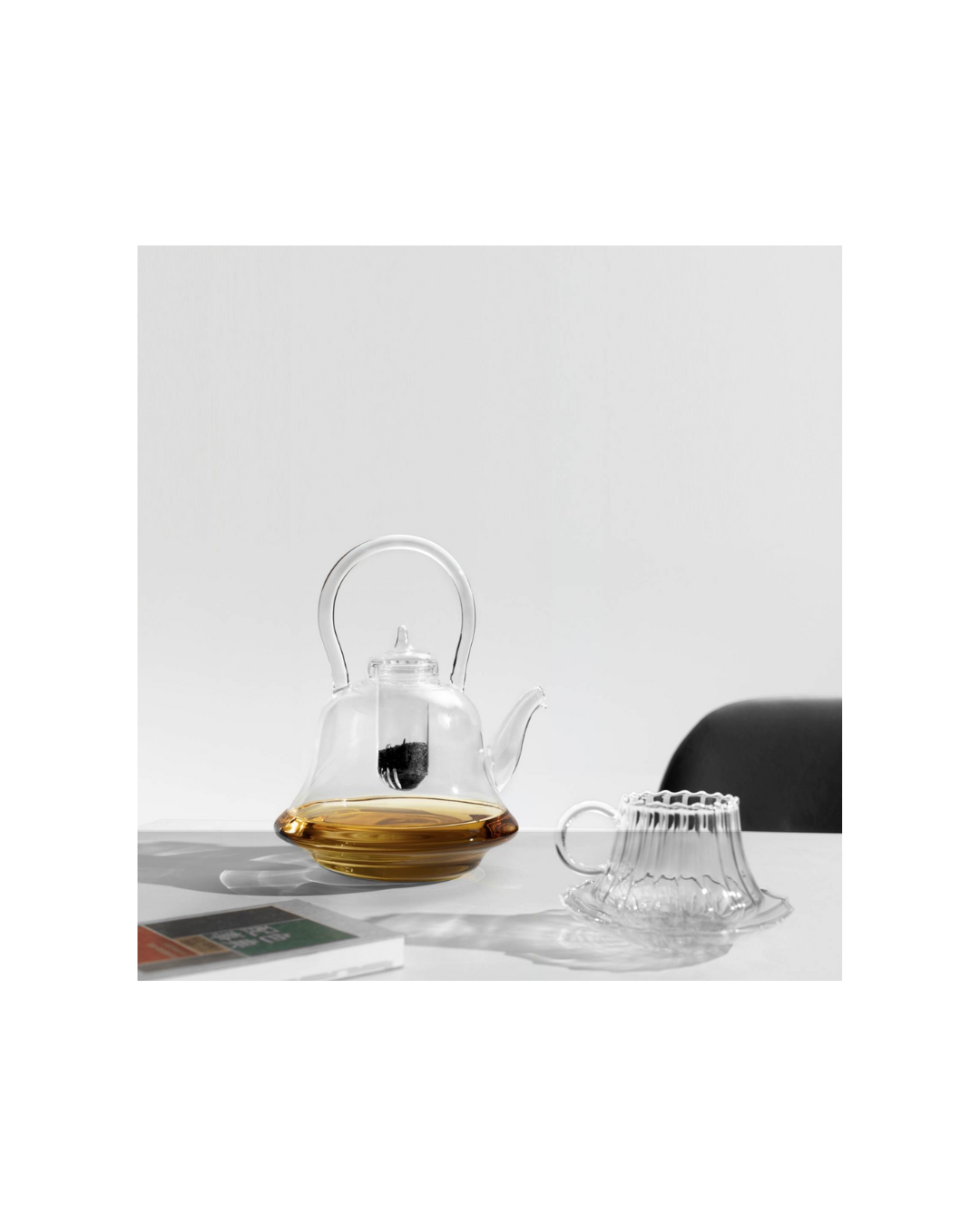 Folk Set Tea Cup W/Saucer
