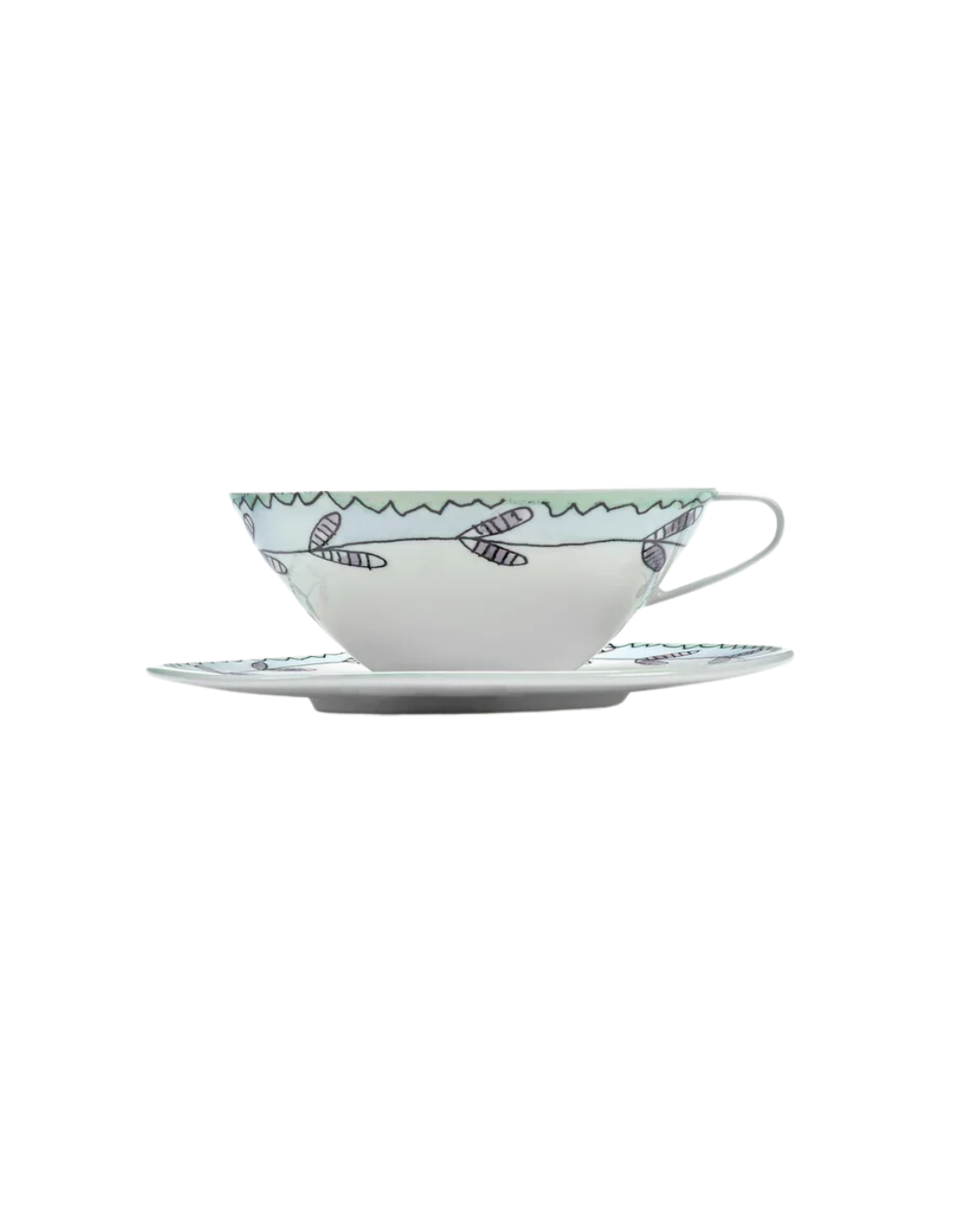 Tea Cup + Saucer Blossom