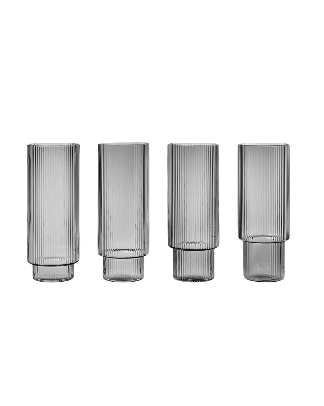 Ripple Long Drink Glasses