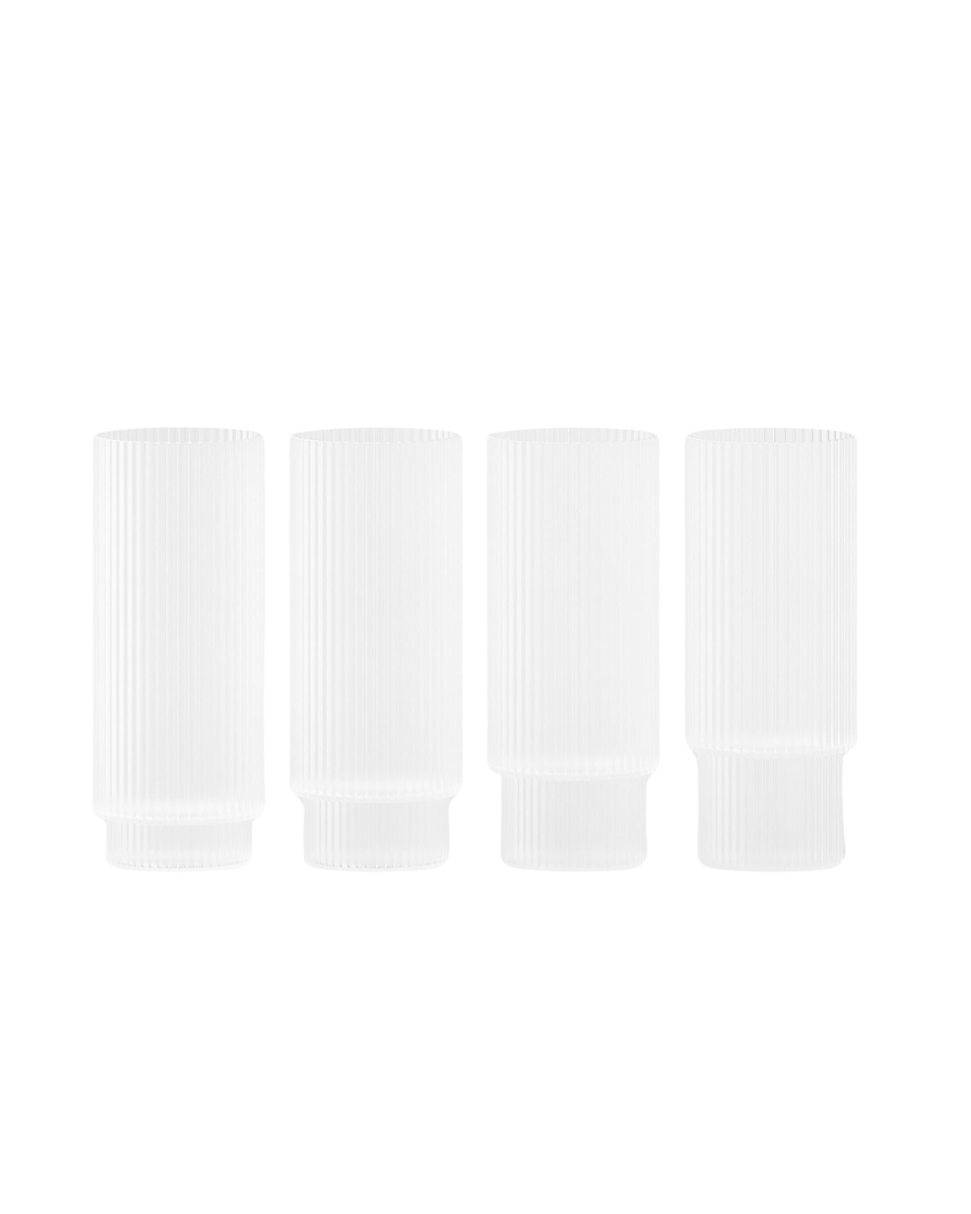 Ripple Long Drink Glasses