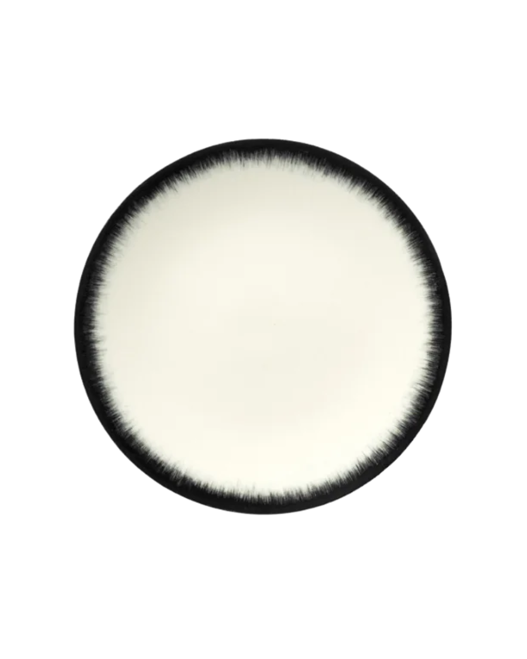 Plate Dé Off-White/Black Set of 2 (14 Cm)