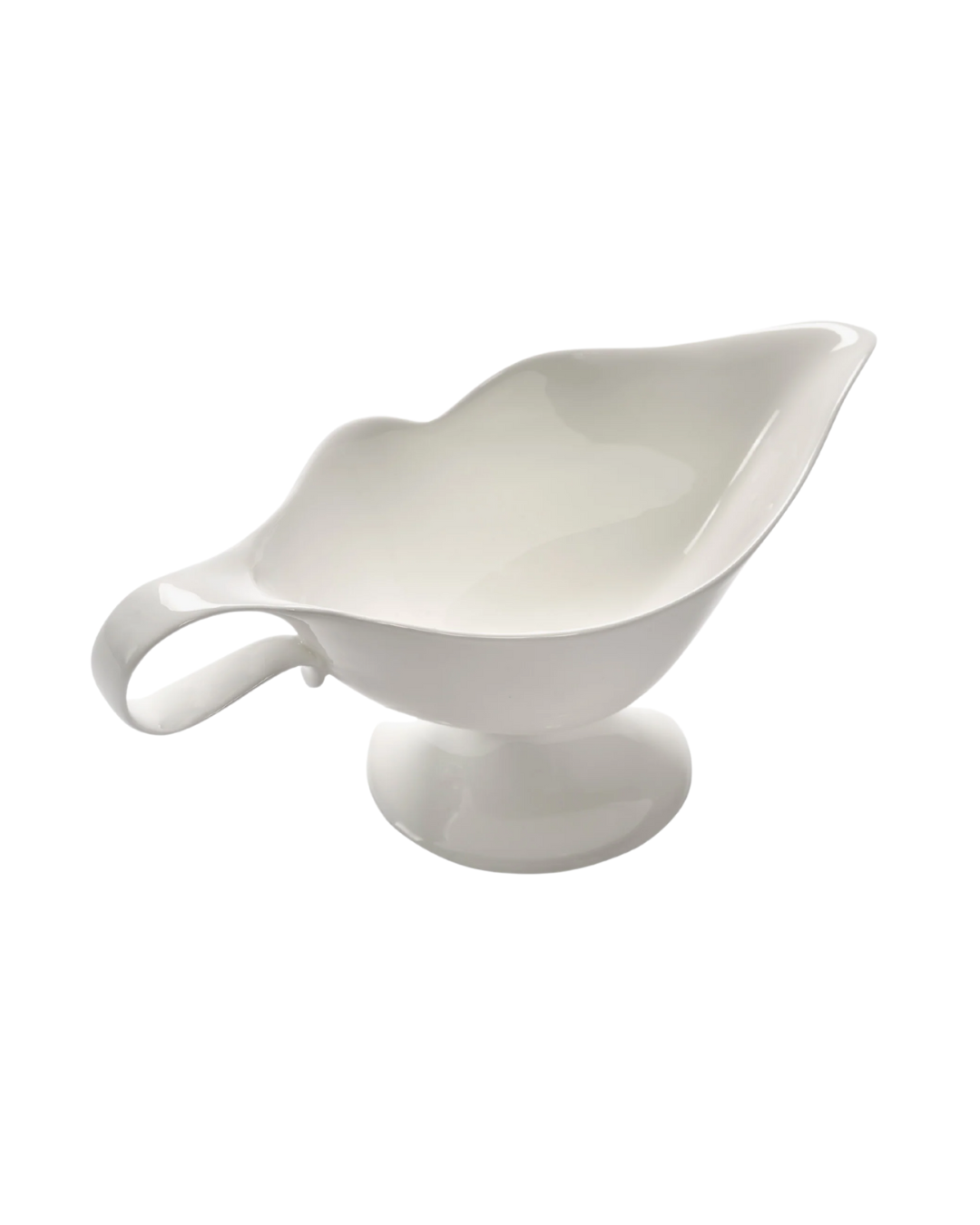 Gravy Boat Lips White Les Objets Mouleversants