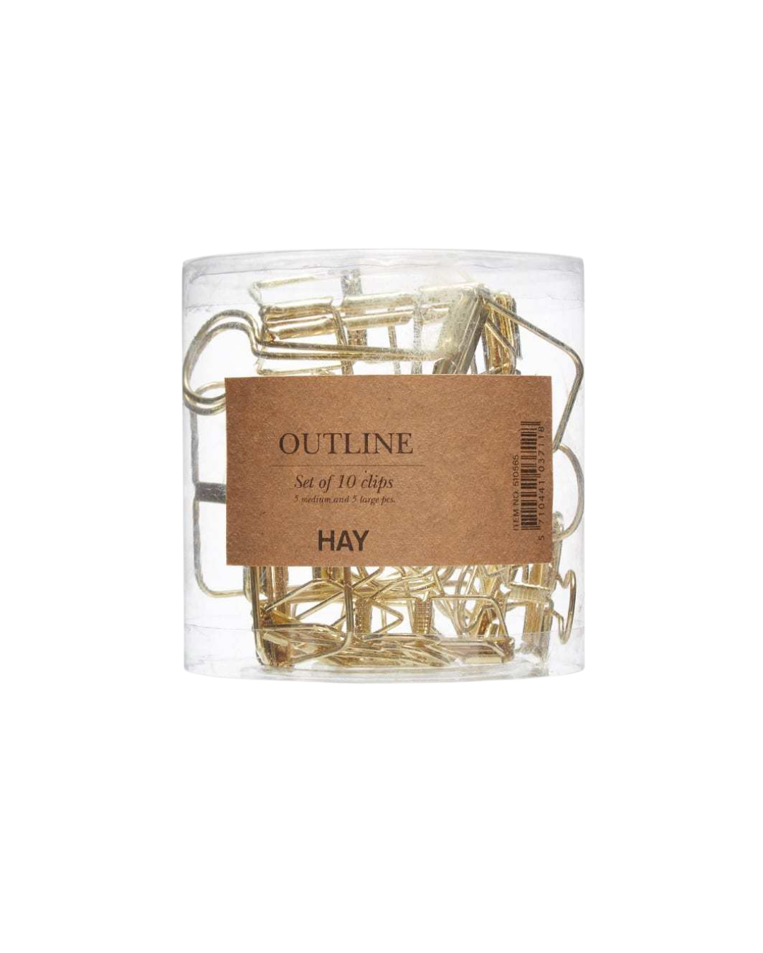 Outline Clips Set Of 10