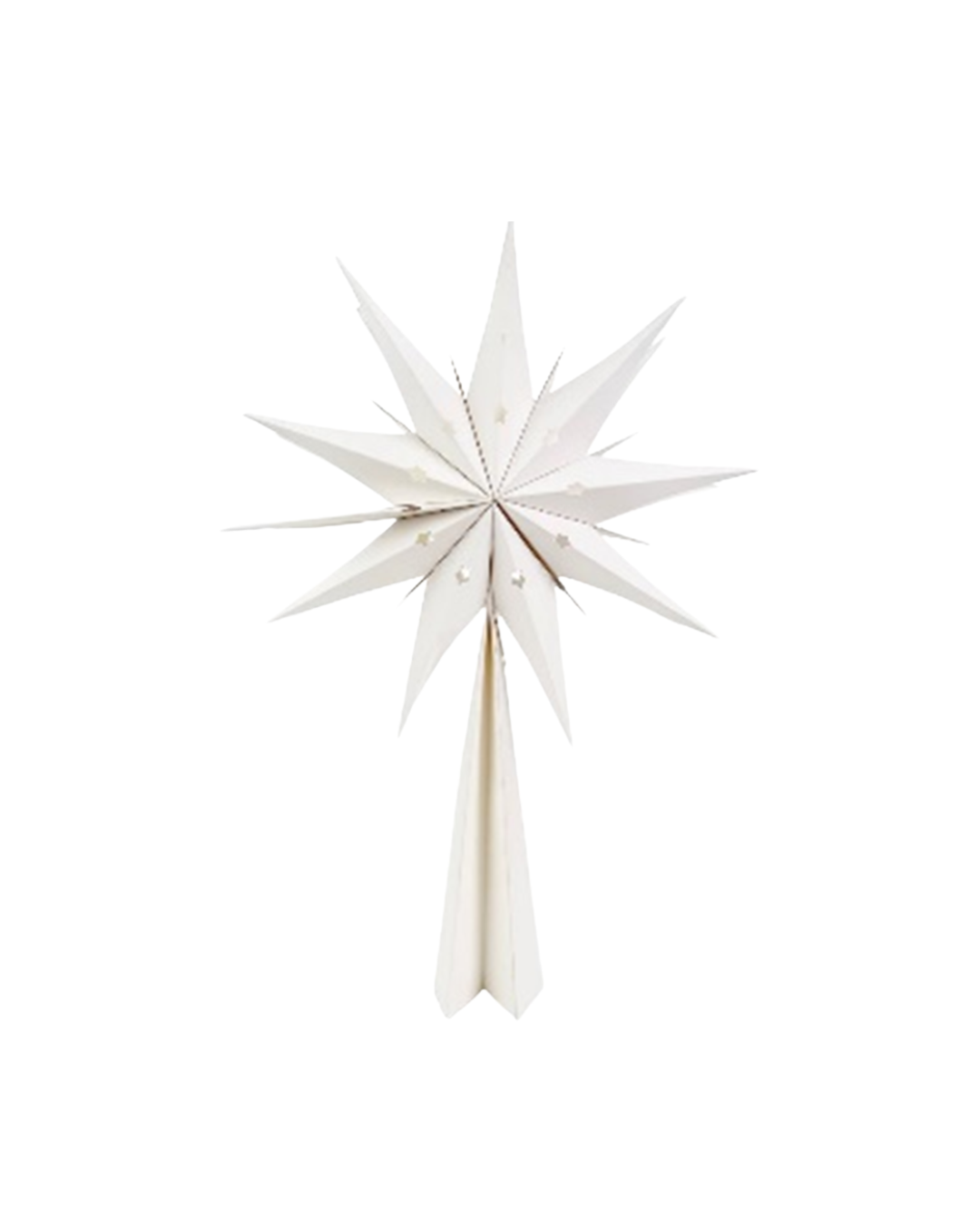Paper Tree Top Star White (45 Cm)