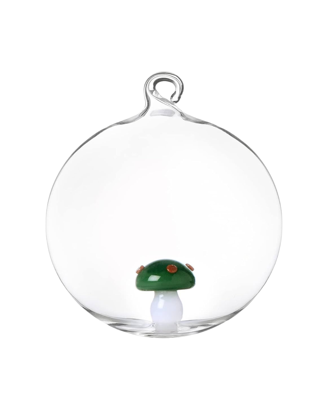 Alice Christmas Ball Green Mushroom