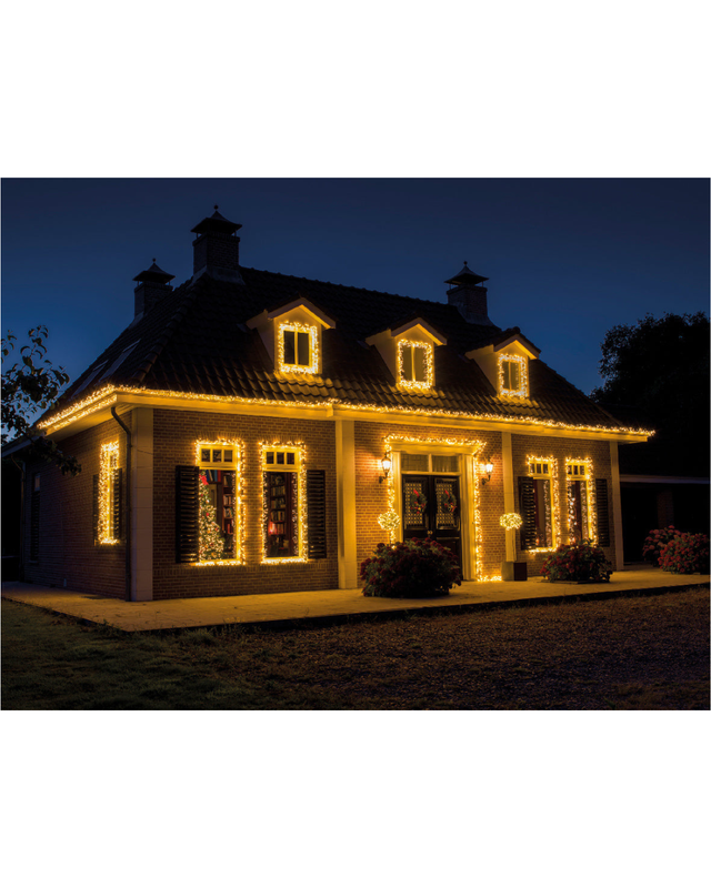 Leds Connect Basic Lights 8 Function Twinkle Effect Outdoor (18.7 M)