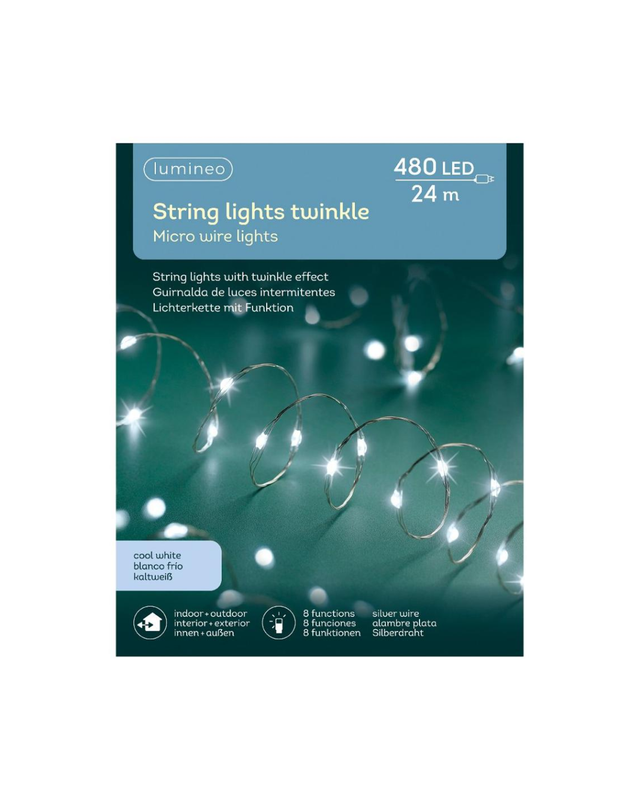 Micro Led Stringlights 8 Twinkle Effect Outdoor