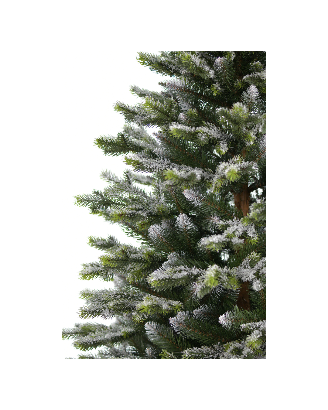 Lugano Frosted Snow Christmas Tree (220 Cm)