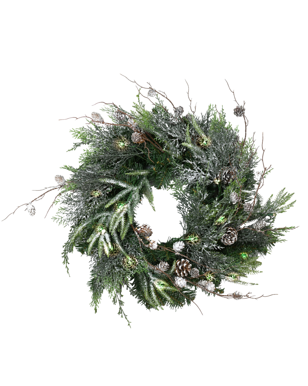 Rago Wreath Nature Green (61 Cm)