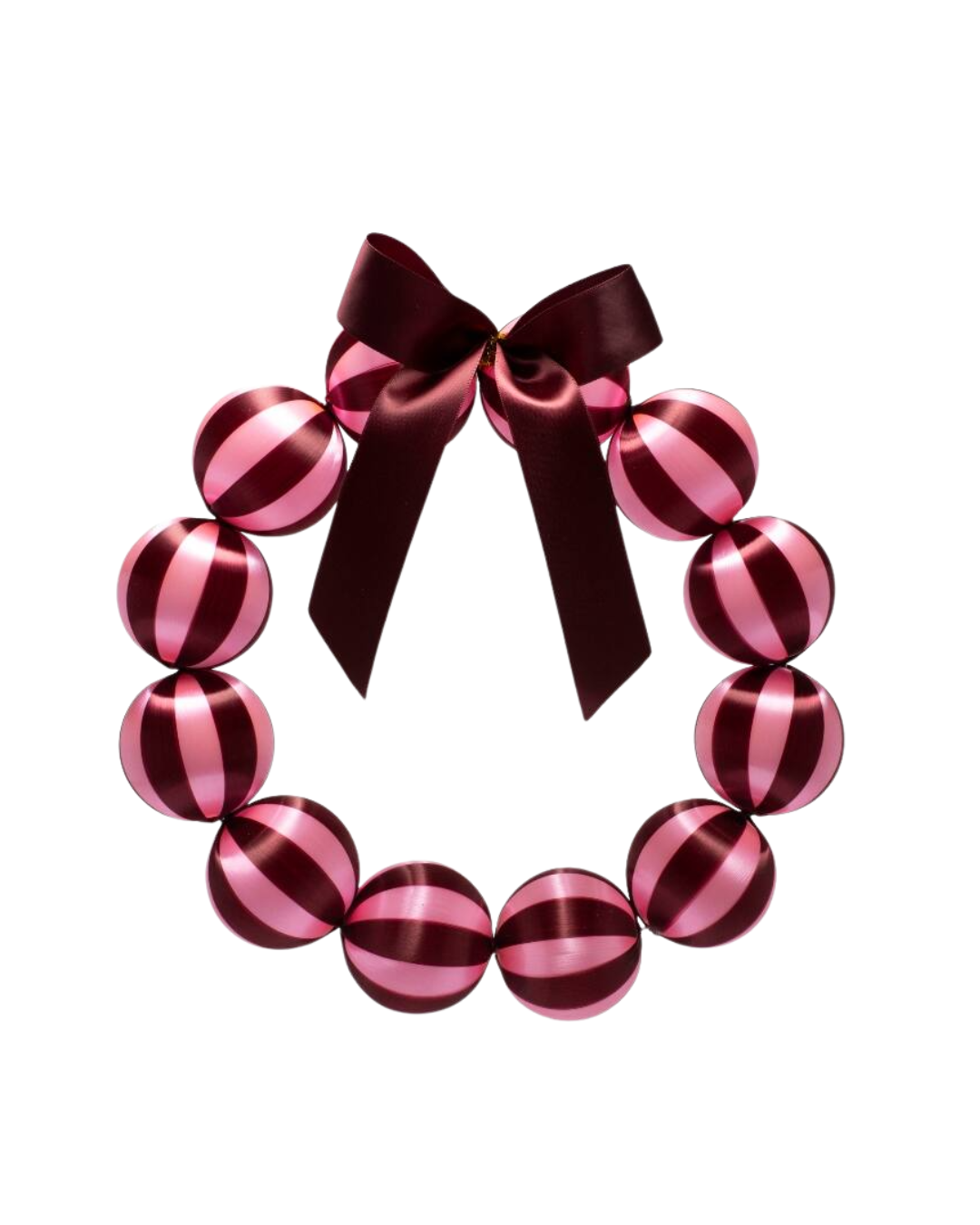 Wreath Burgundy/Pink (35,5 Cm)