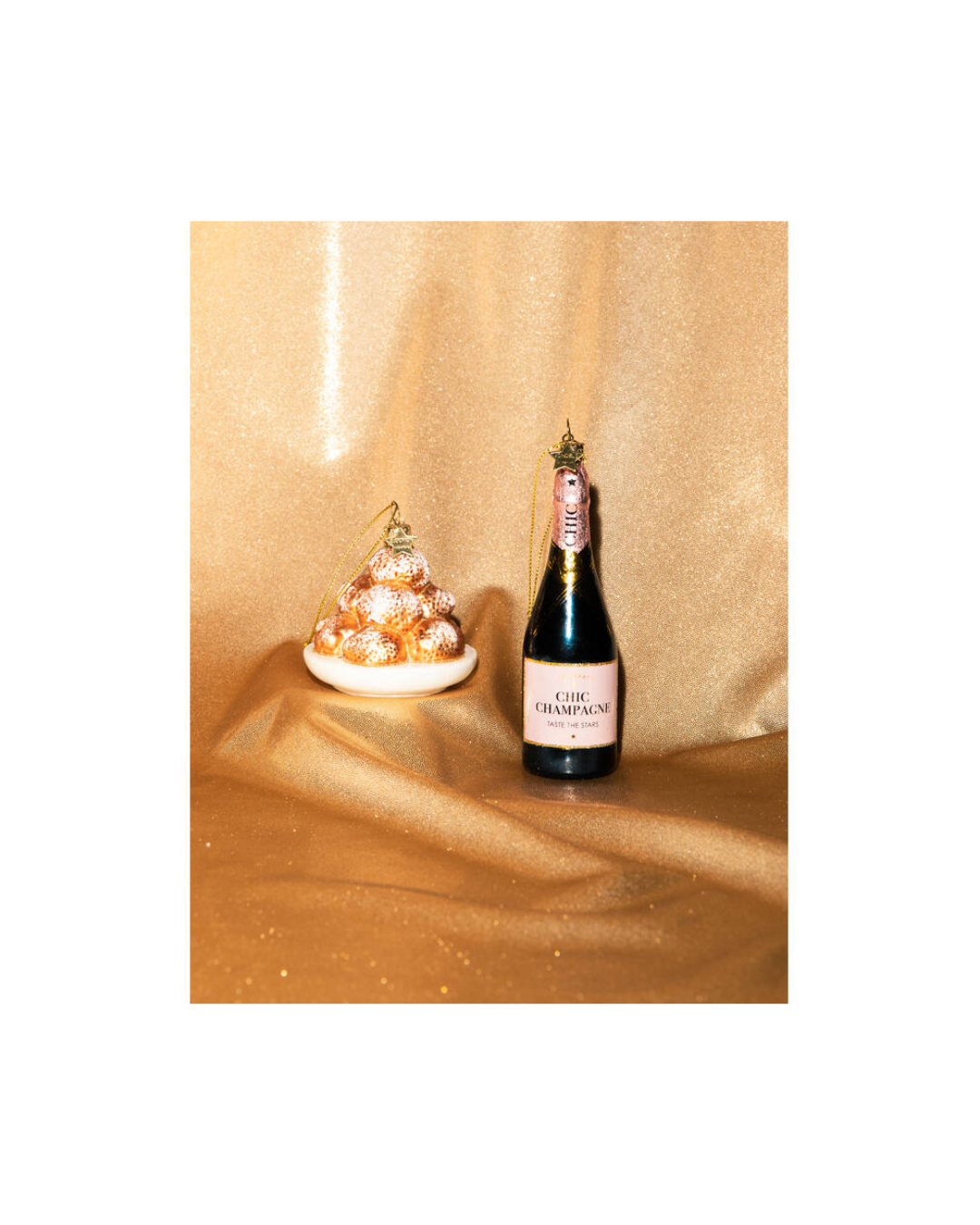 Ornament Glass Oliebollen (7 Cm)