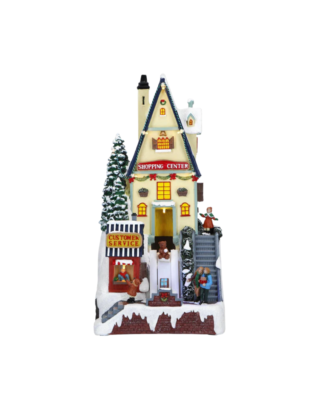 Animated Christmas Shopping Hall