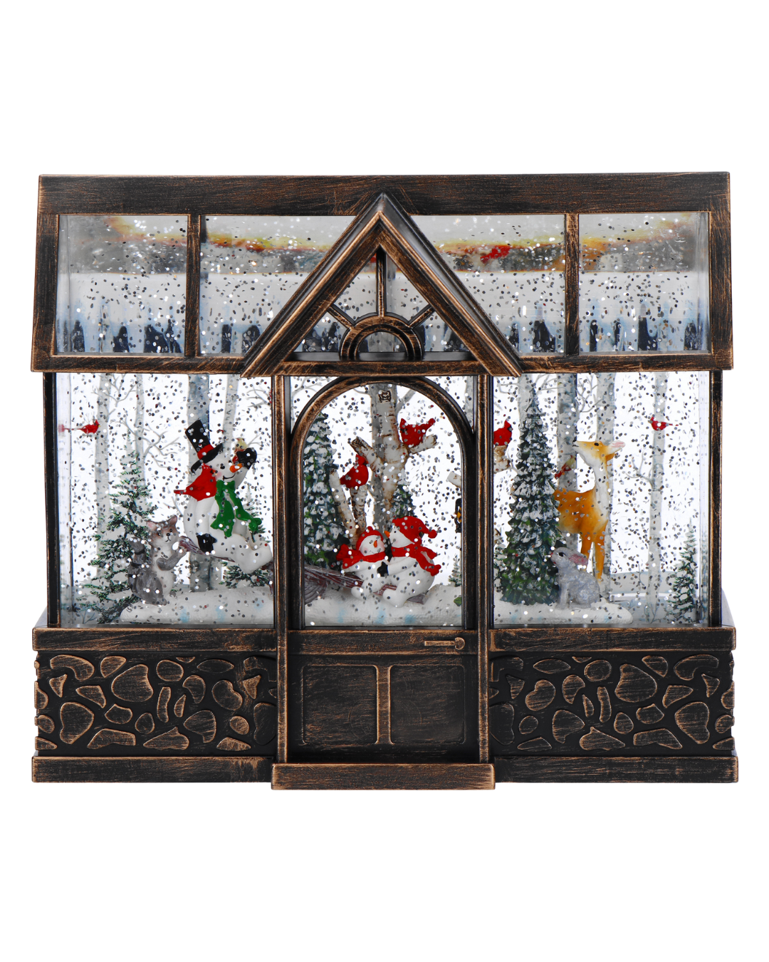 House Party Snowman Water Spinning