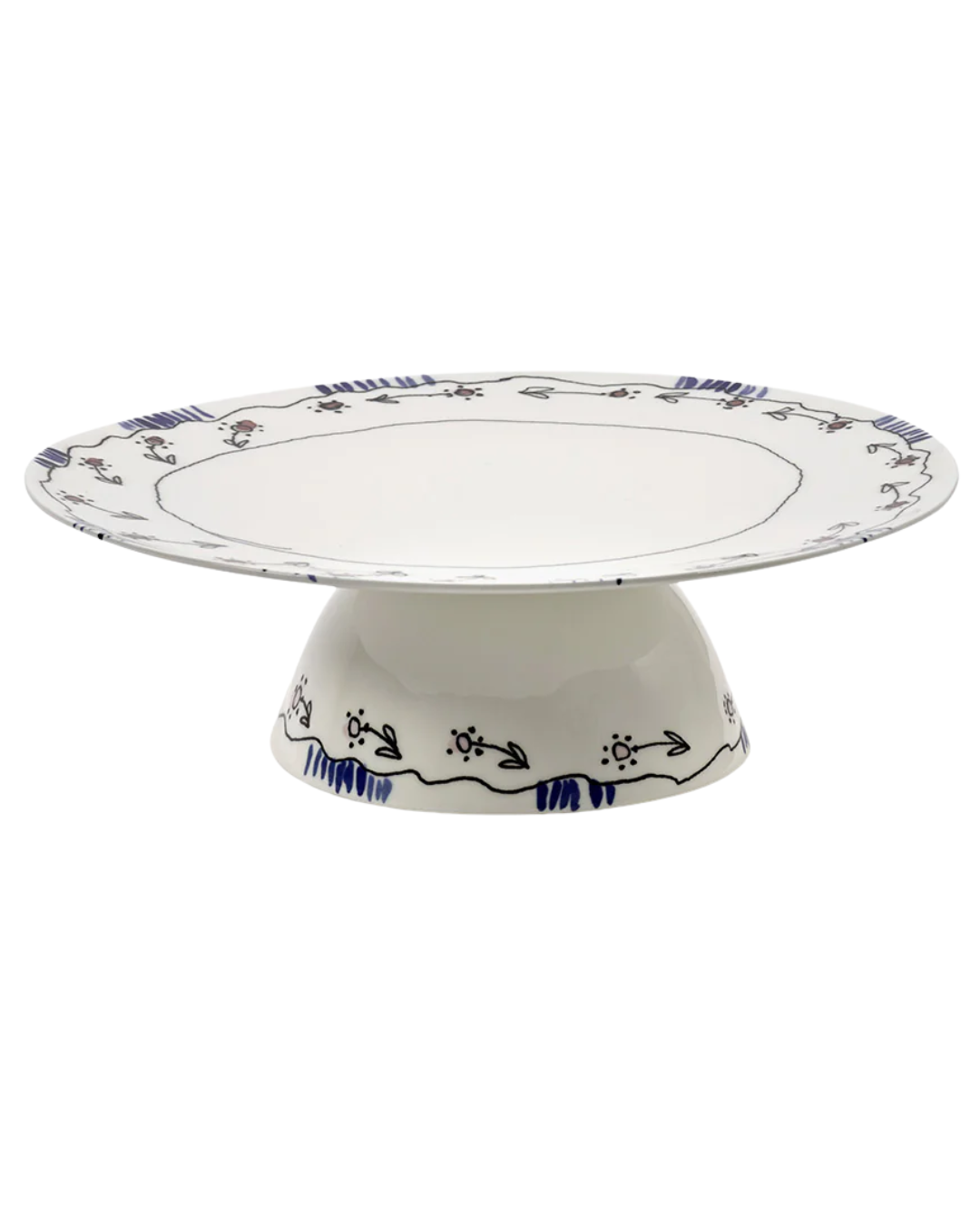 Cake Stand L Anemone Milk Mf