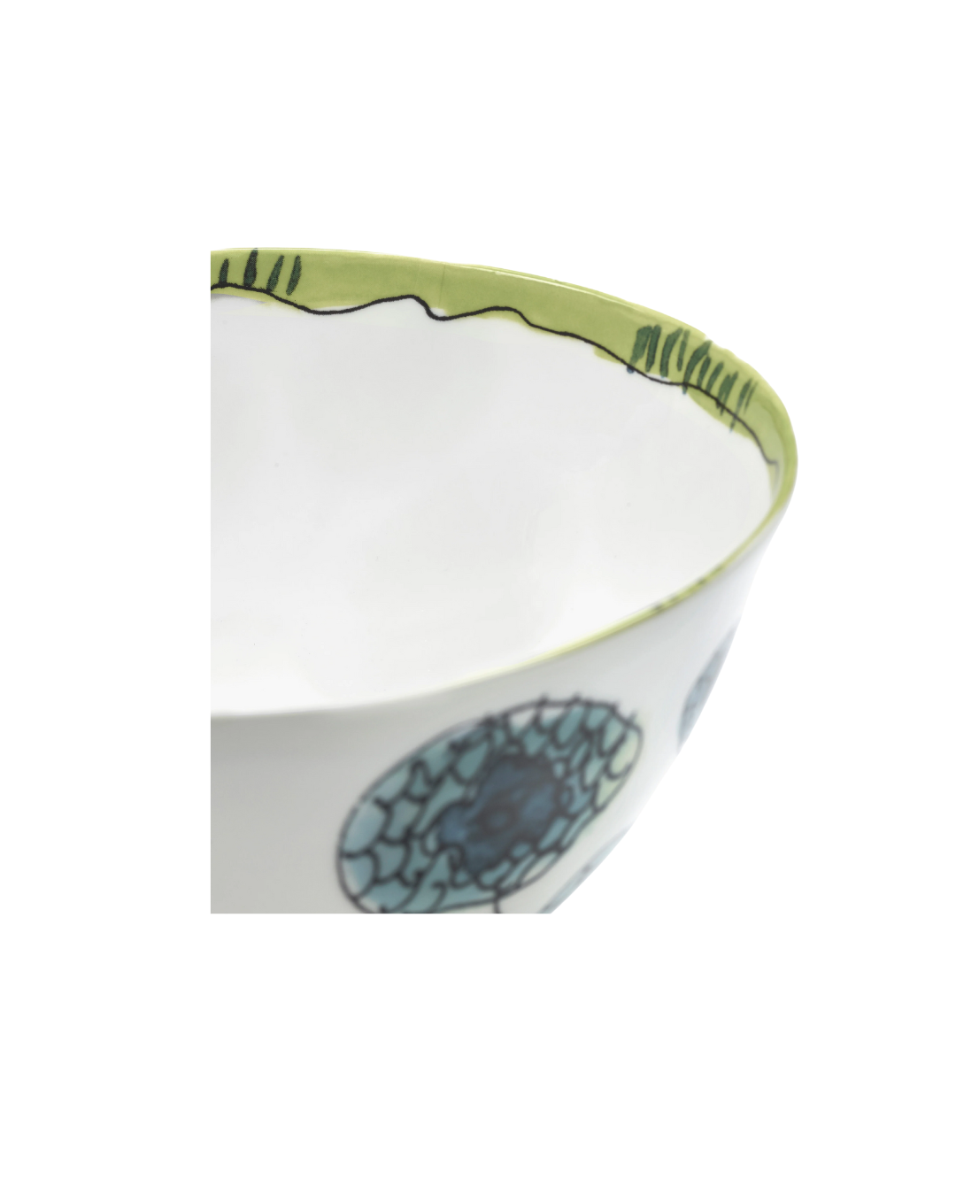 Serving Bowl L Anemone Vaniglia Mf