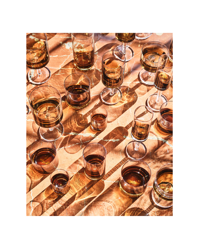 Tumbler L amber Zuma (Set Of 4)