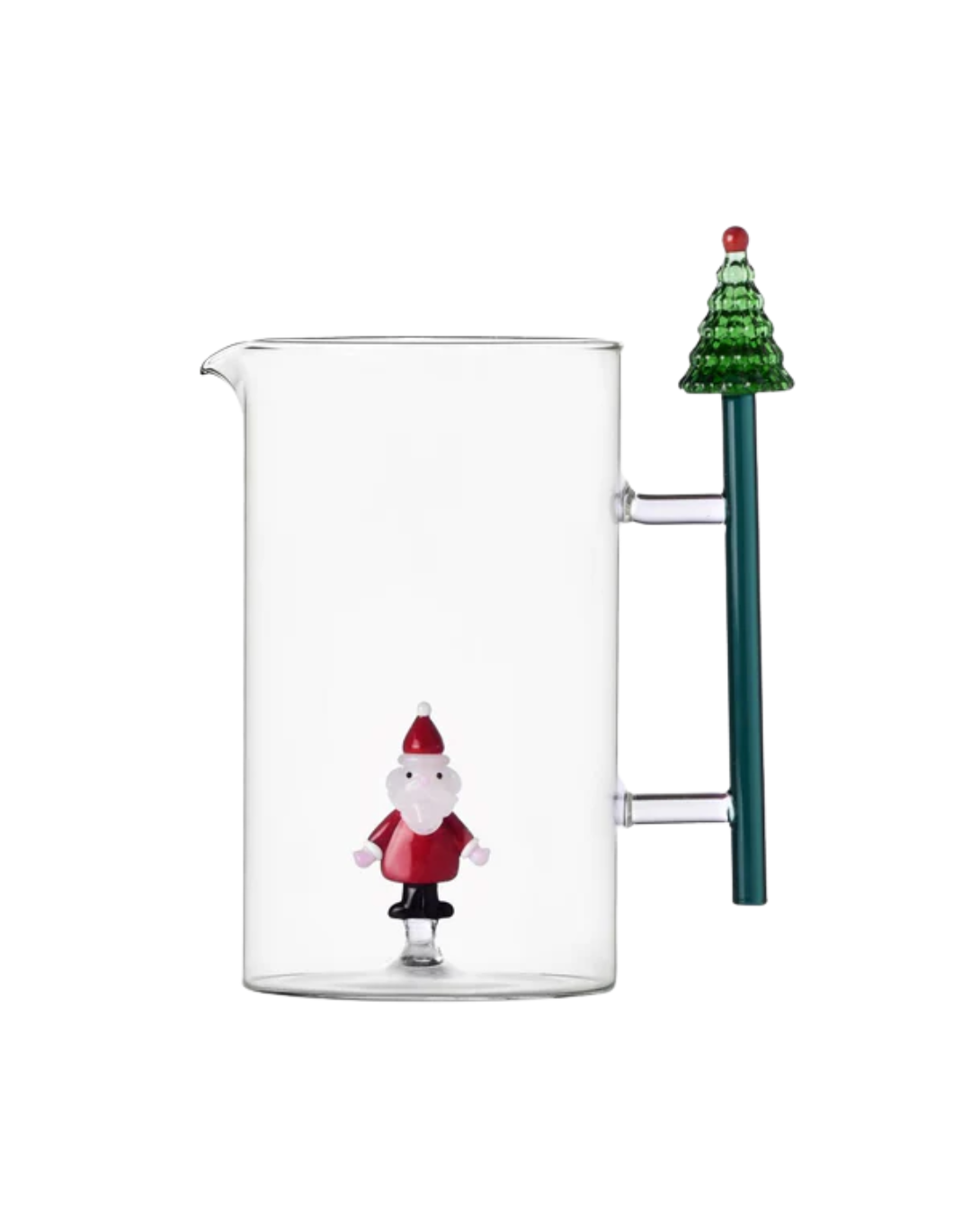 Christmas Tales Jug With Xmas Tree Handle