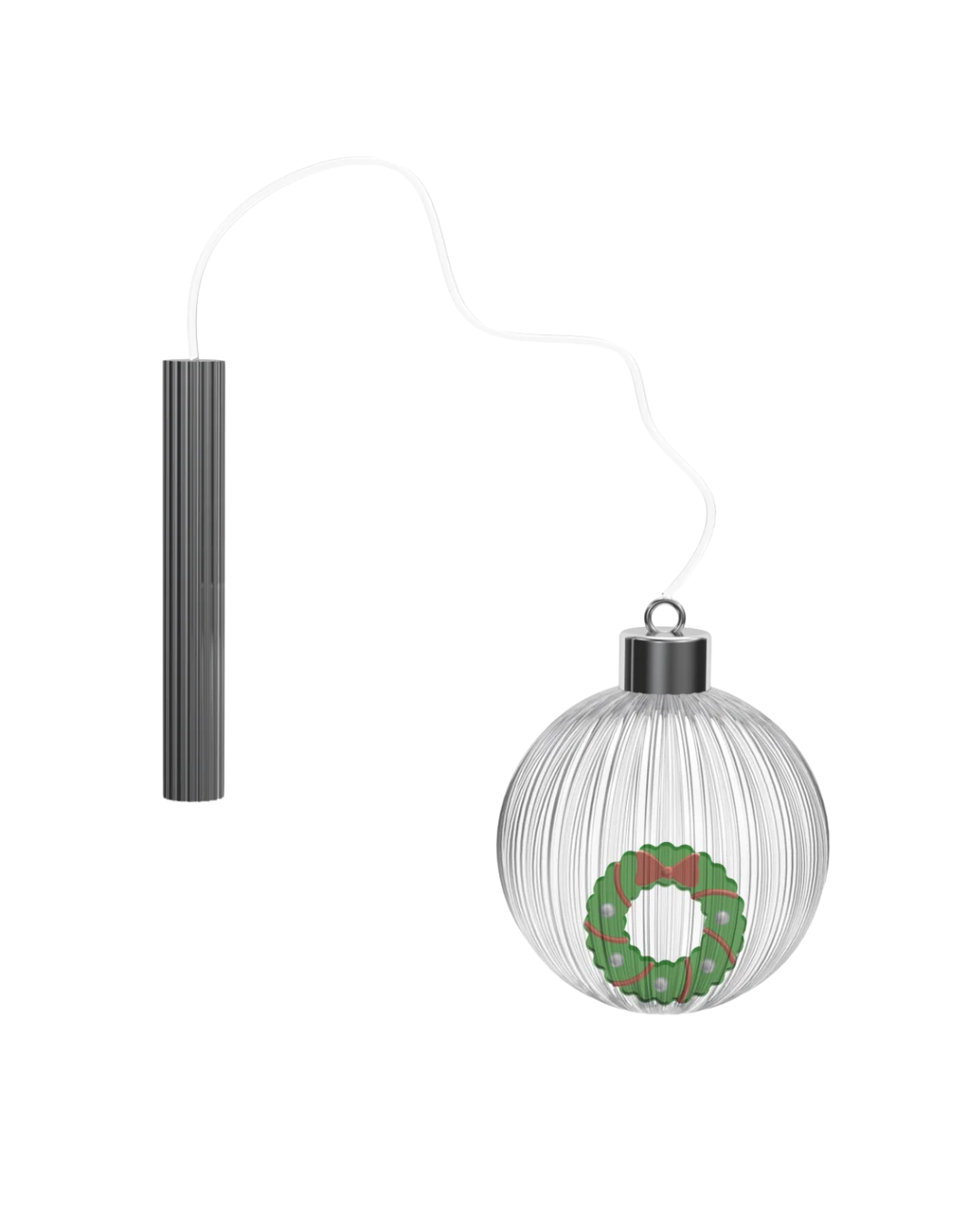 Christmas Tales Xmas Ball Lamp Wreath (12 Cm)