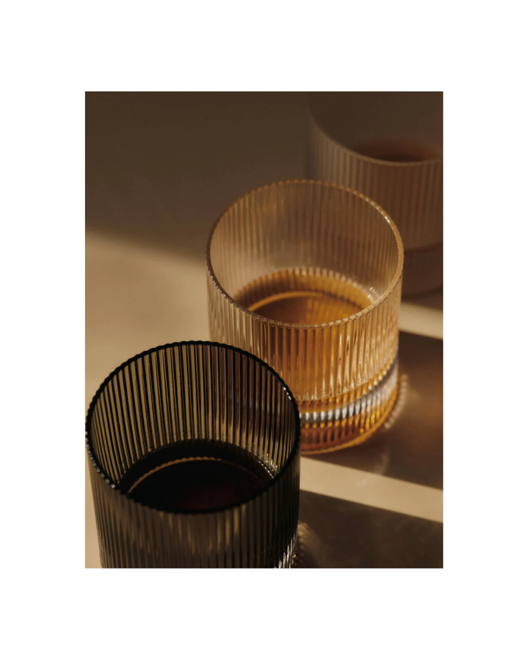 Ripple Tumbler Glasses - Set of 2