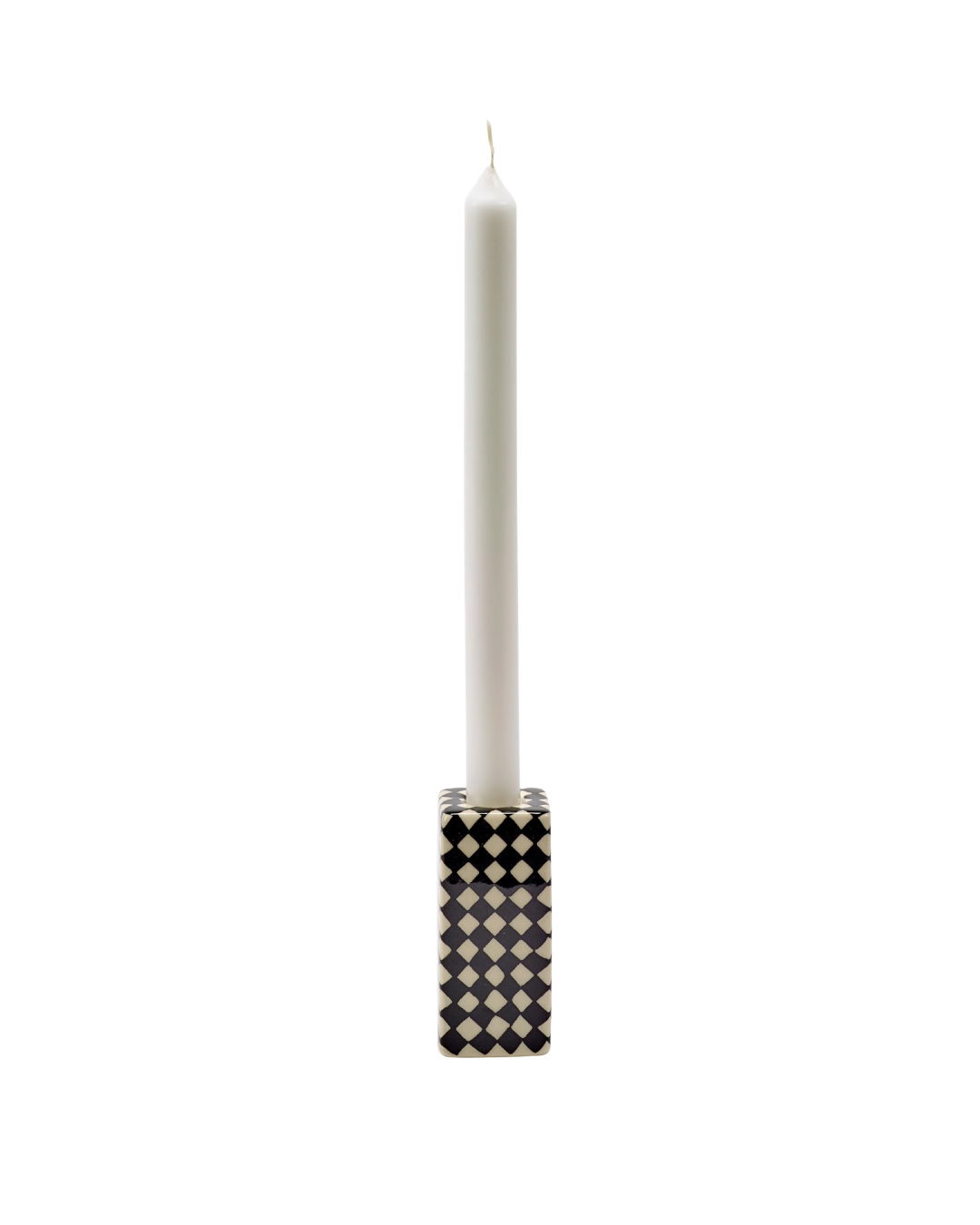 Candle Holder N°1 Black/White Les Objets Mouleversants