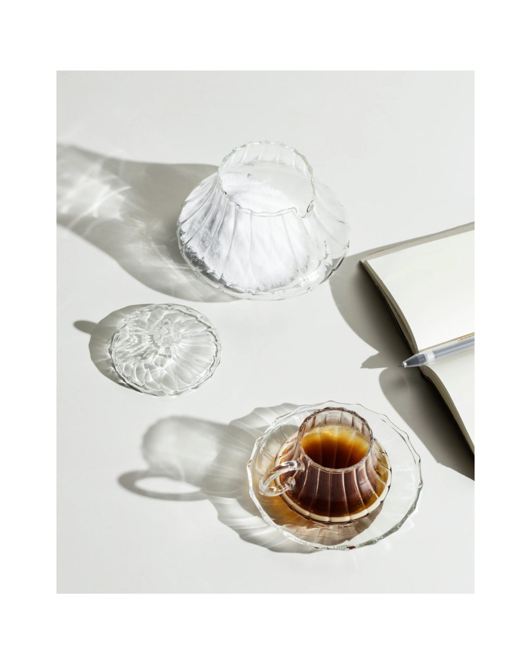Folk Set Coffee Cup W/saucer
