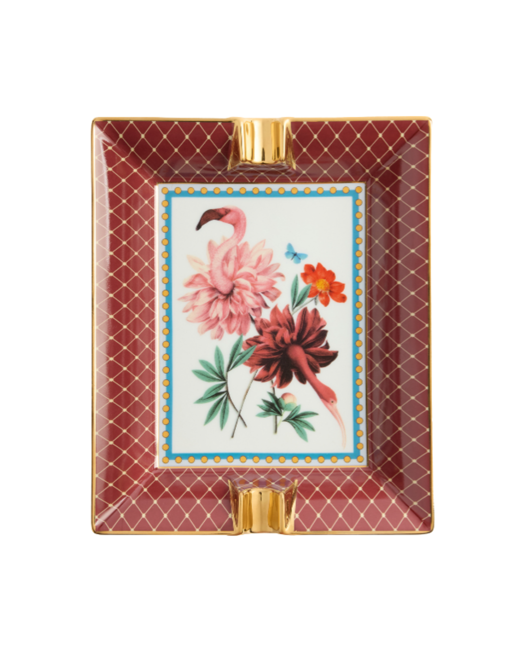 Birdbloom Bordeaux Ashtray