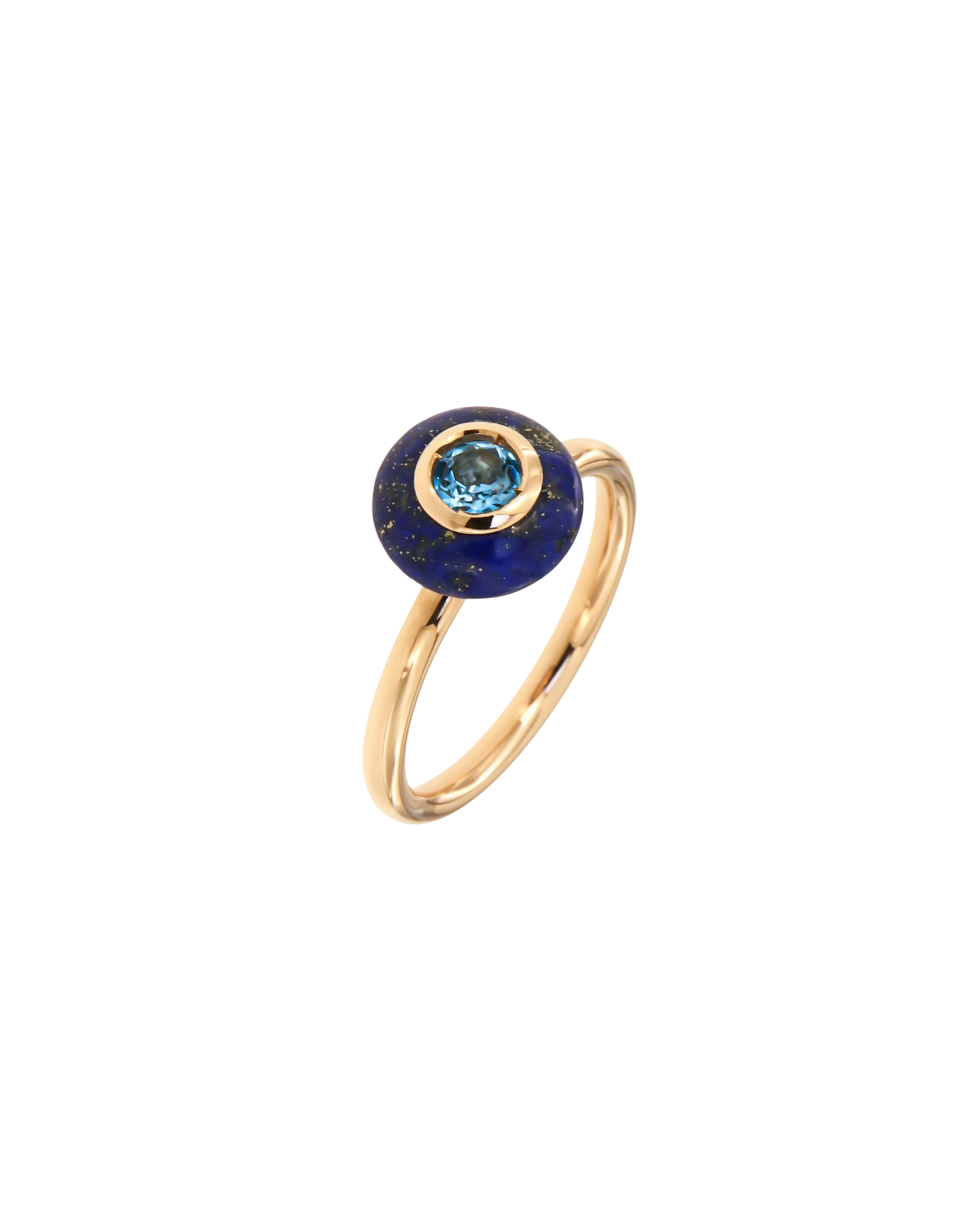 Ring With London Blue Topaz