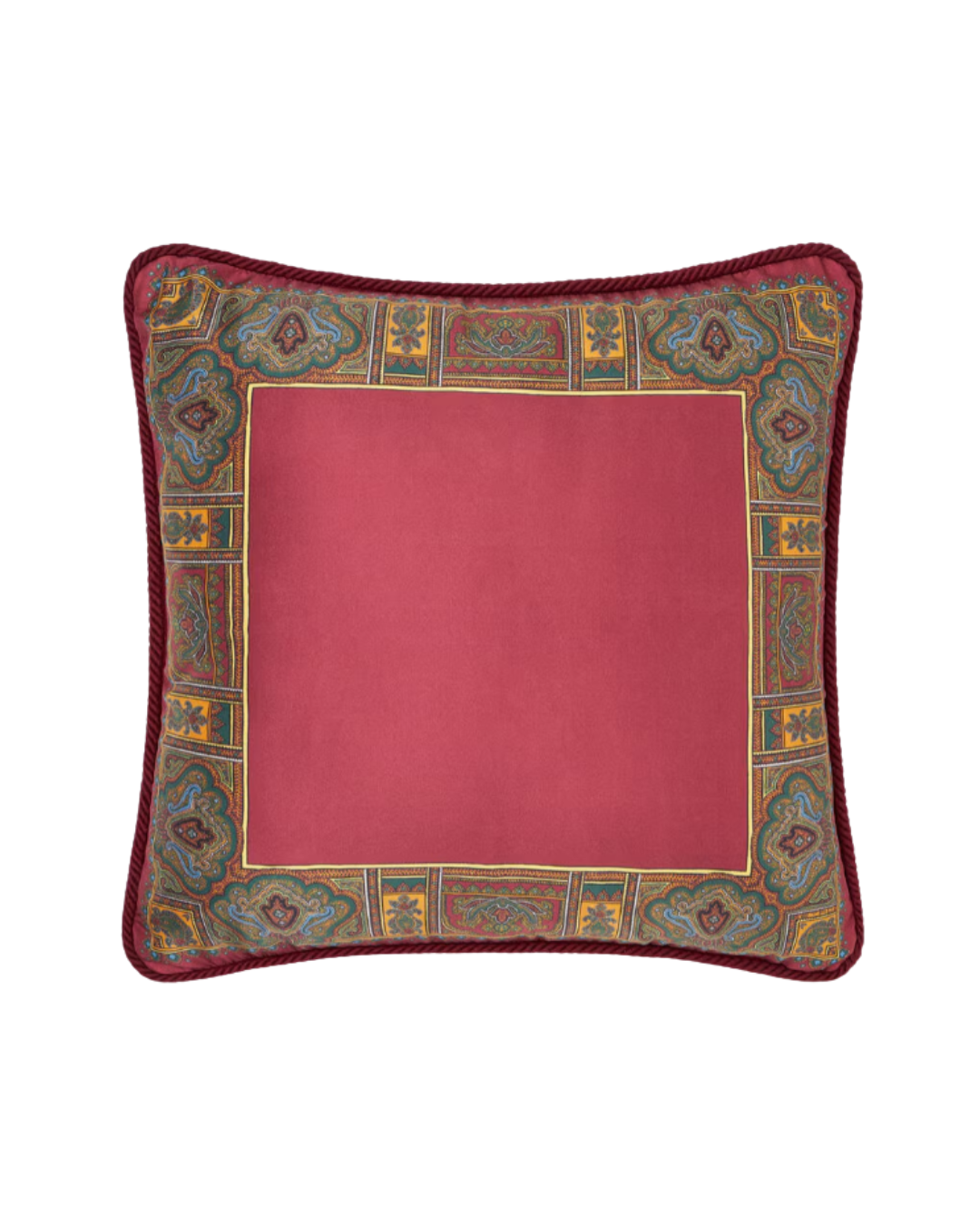 Printed Silk Cushion