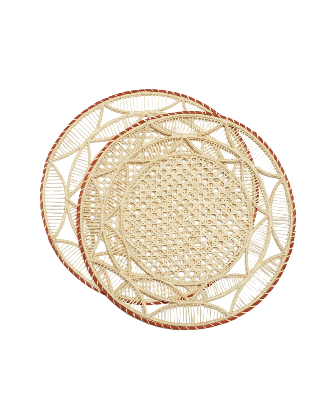Raffia Placemats Set Of 2