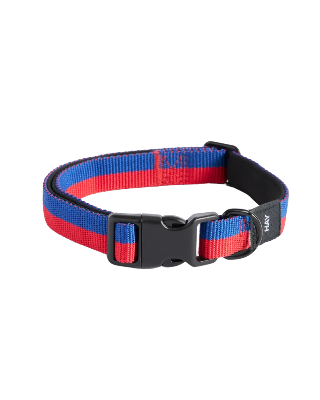 Dogs Collar Flat S/M Red Blue