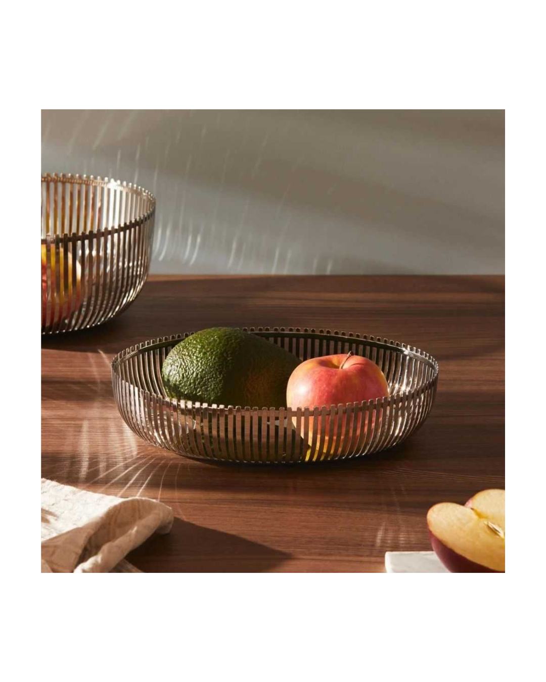 Basket In Steel (26 Cm)