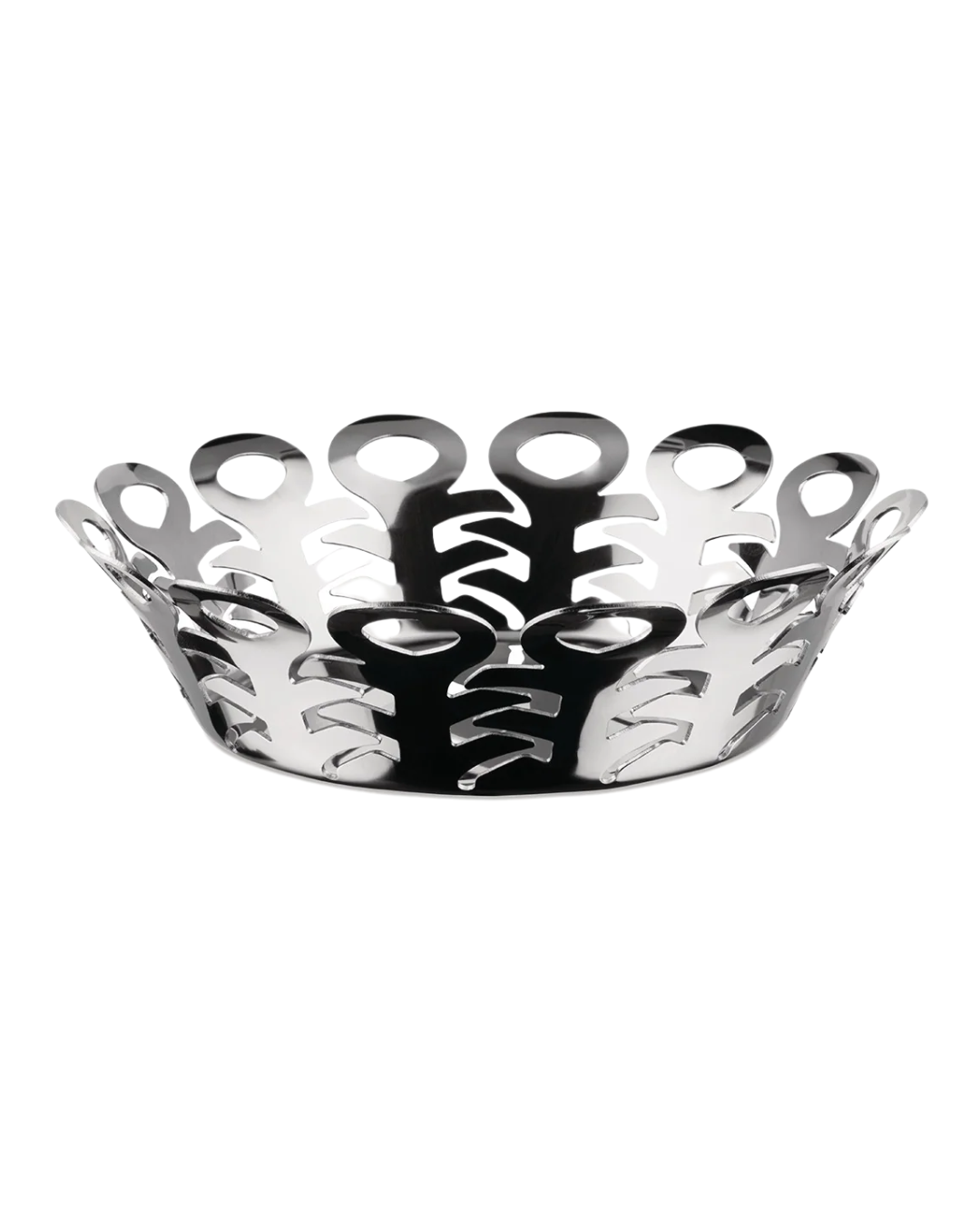Vimini Basket - Silver