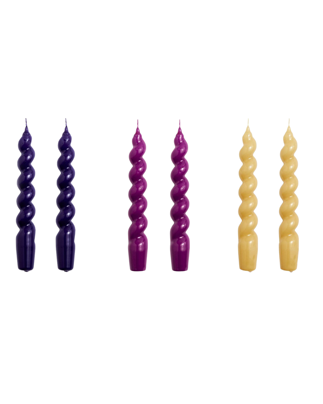 Candle Spiral Set Of 2