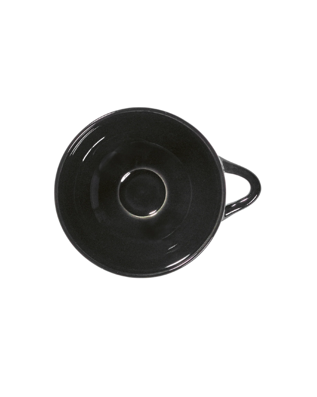 Espresso Cup White/Black Variation B Dé (Set Of 2)