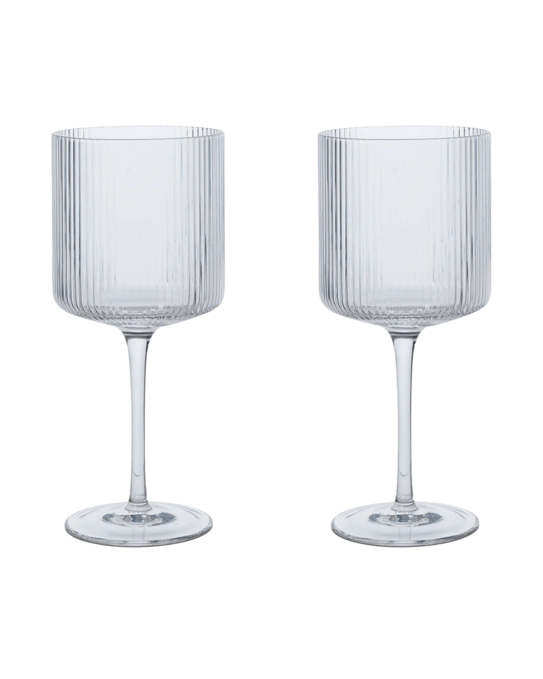 Ripple Red Wine Glasses - Set Of 2
