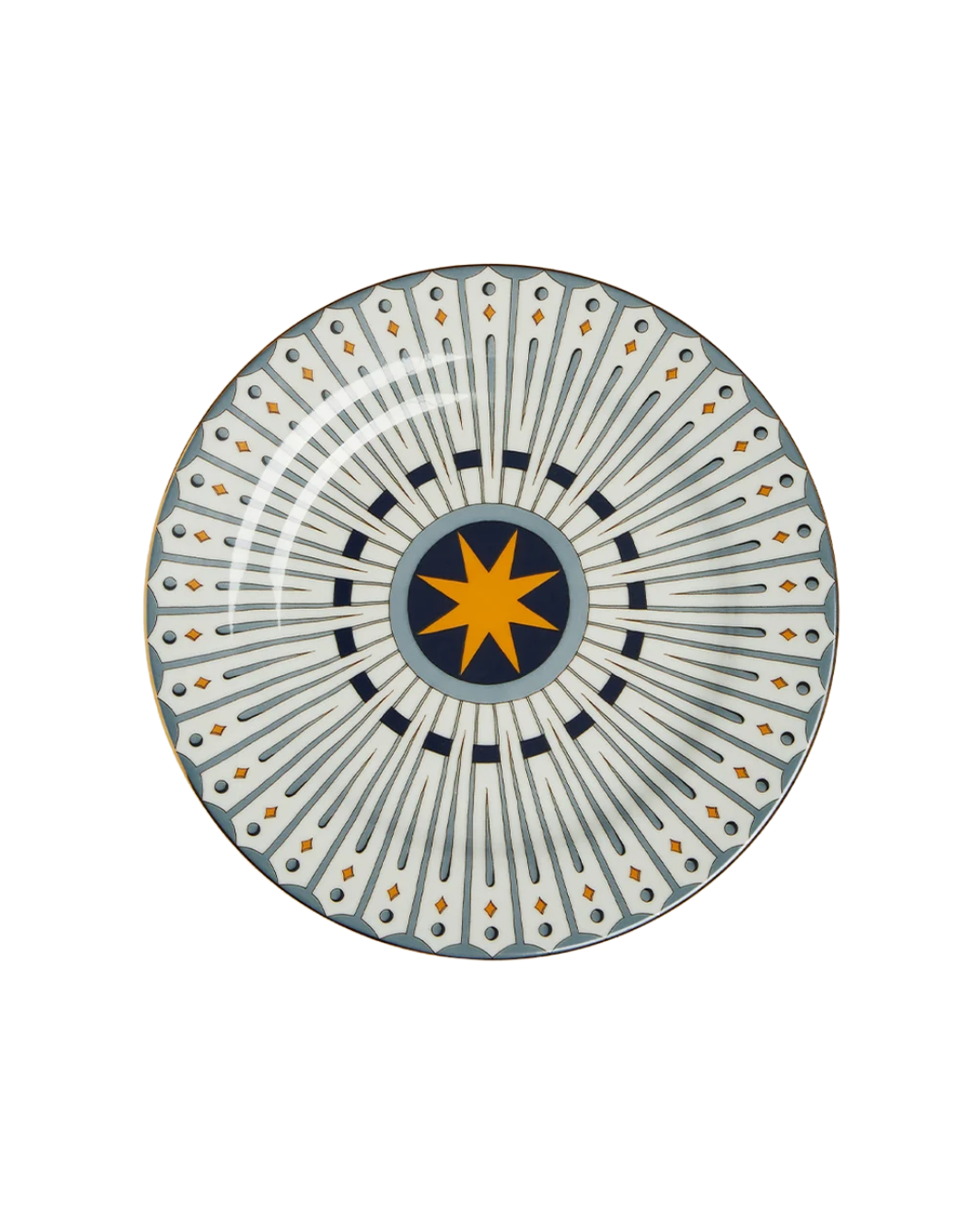 Plates Set Of 2 Porcelain Feria Sky Blue