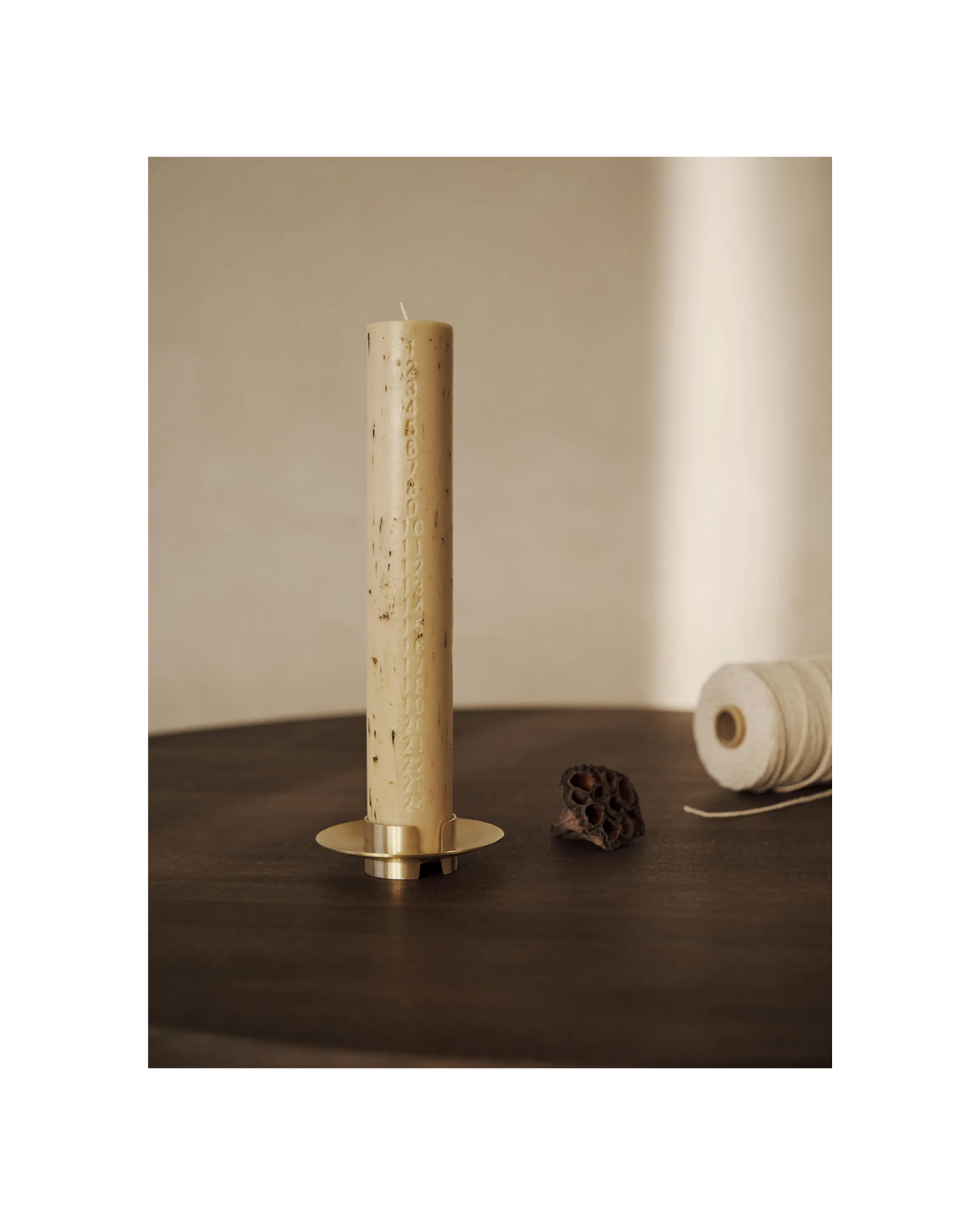 Mura Advent Candle - Oat