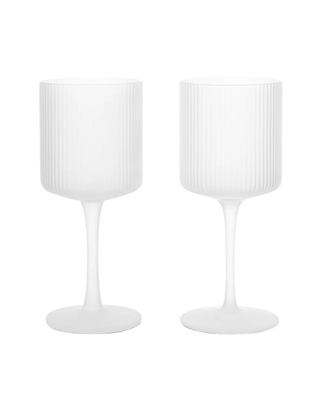 Ripple White Wine Glasses - Set Of 2