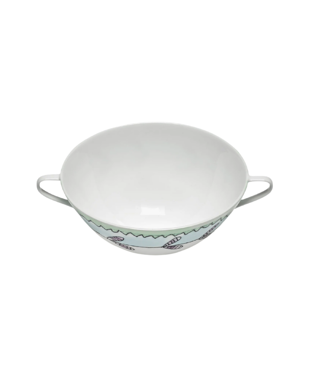 Soup Bowl Blossom Milk Midnight Flowers