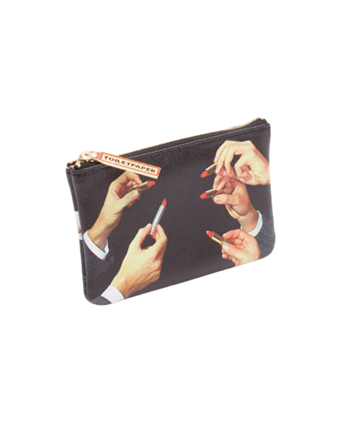 Toiletpaper Printed Pu Lipsticks Bag