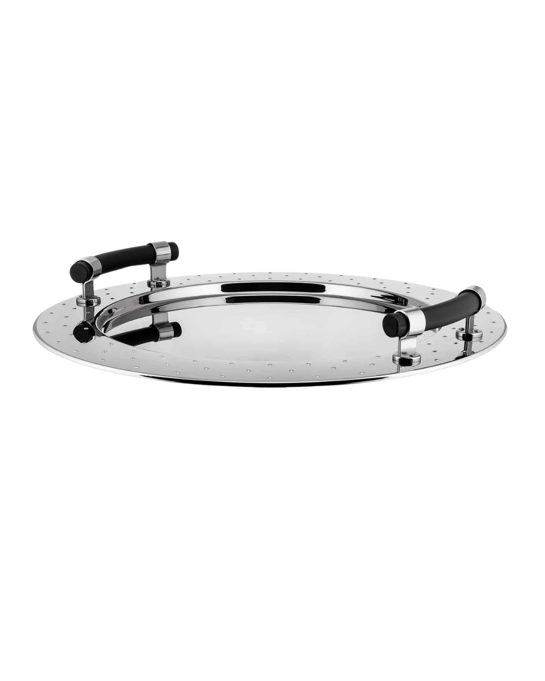 Round Tray With Handles