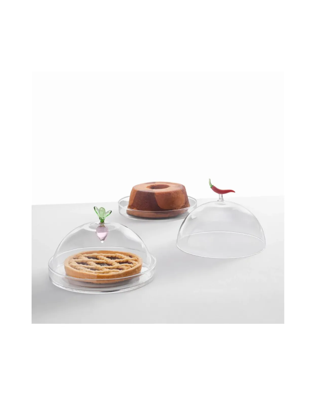 Vegetables Dome W/dish Chili Pepper