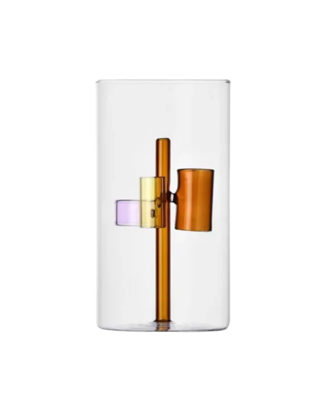 Iris Vase 3 Amber
