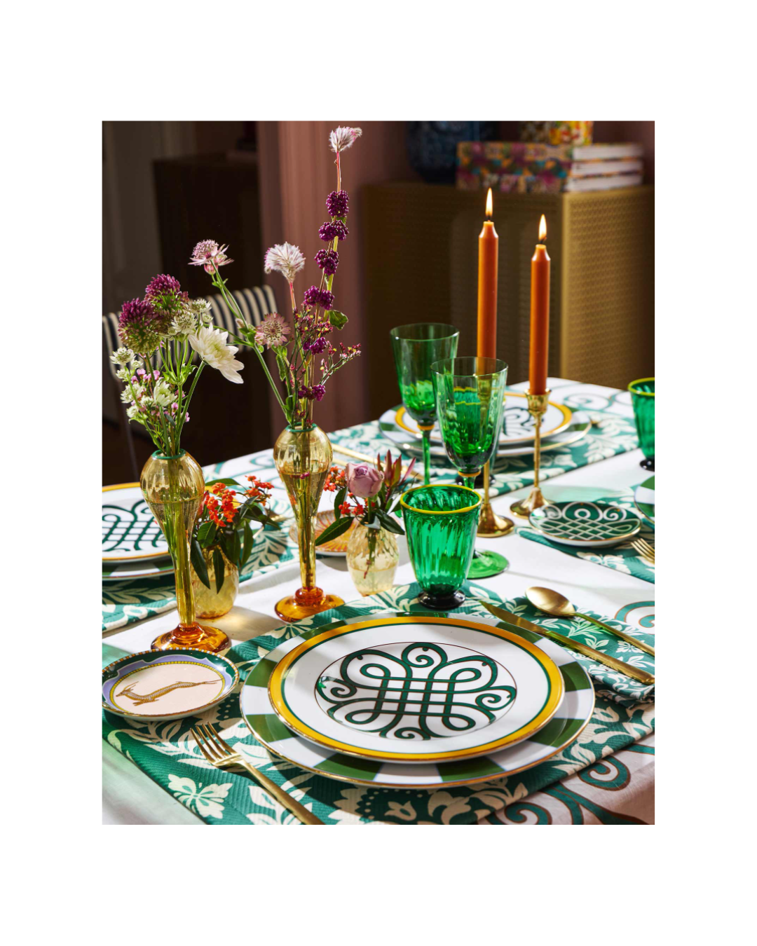 Charger Plate Porcelain Duomo