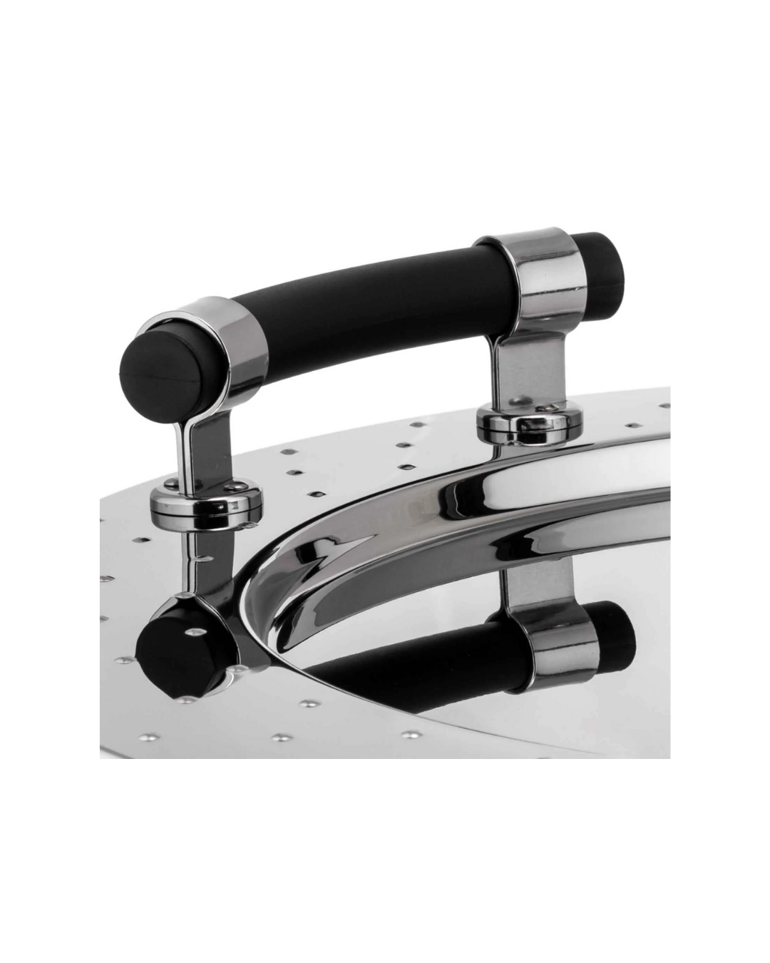 Round Tray With Handles