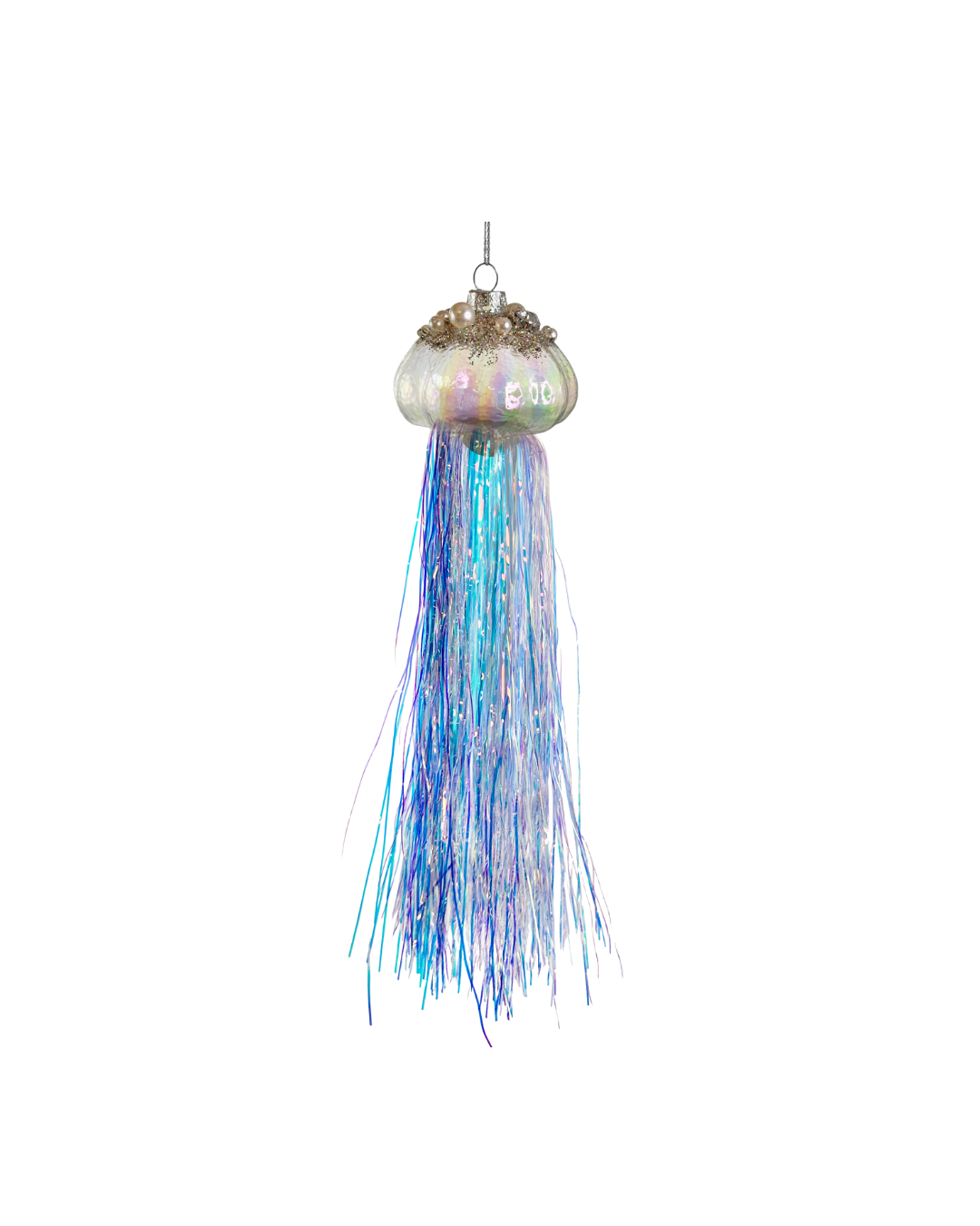 Glass Jellyfish Iridescent (30 Cm)