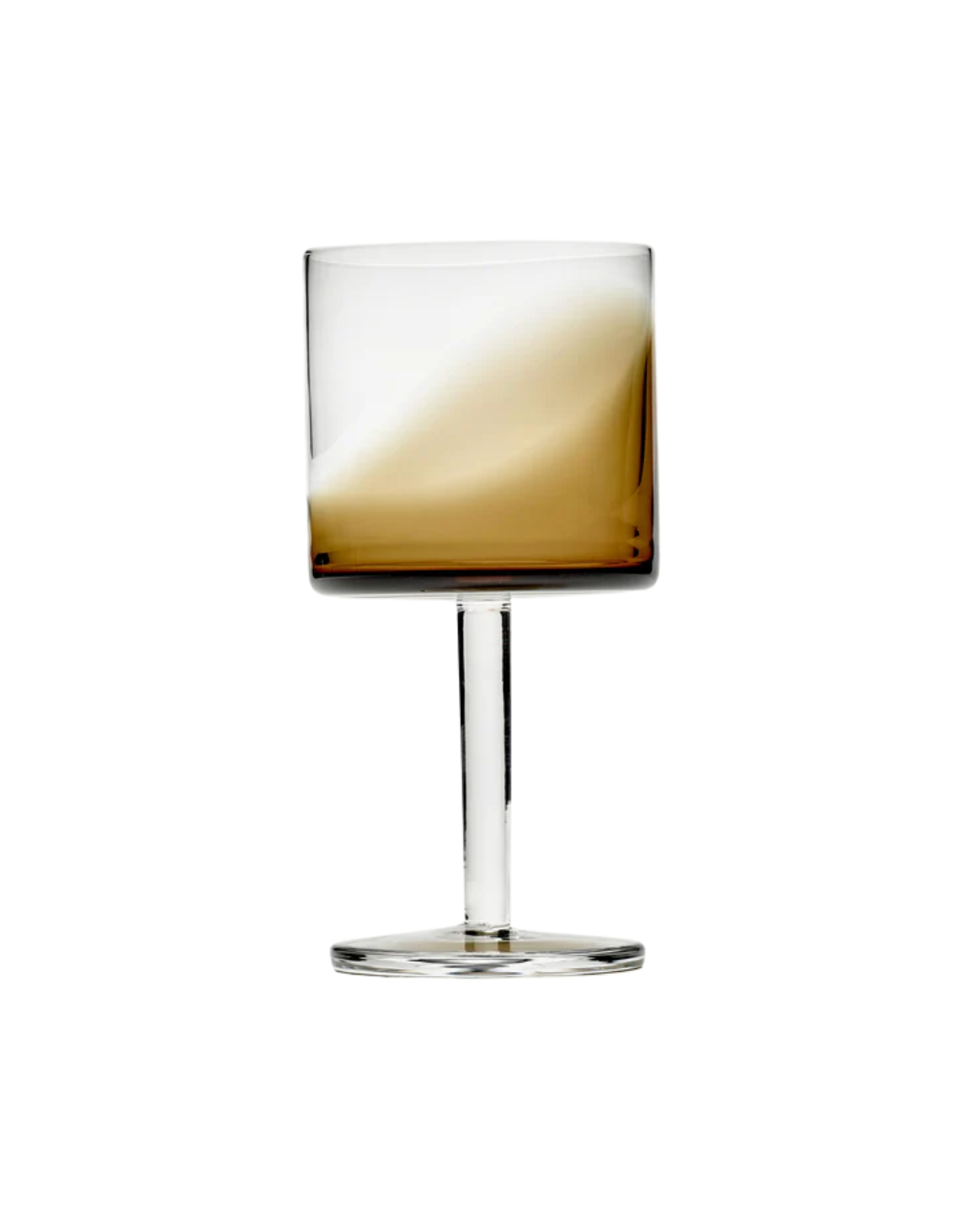 Red Wine Glass Amber Zuma