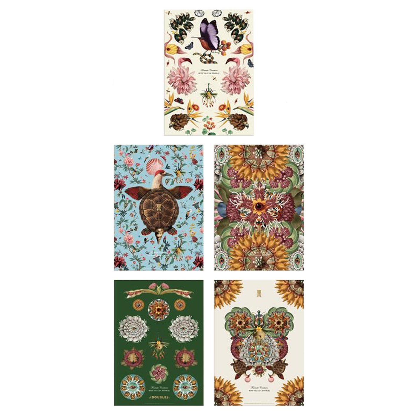 Fantastic Creatures Sticker Set (5 Pcs)
