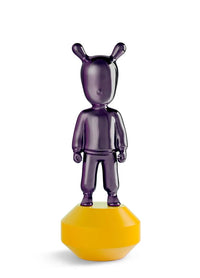 The Guest Little-purple on yellow Figurine. Small Model